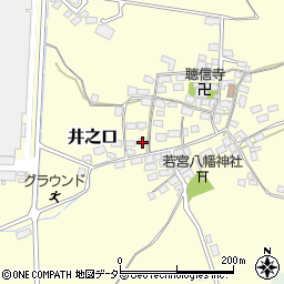 滋賀県米原市井之口617周辺の地図