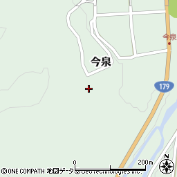 鳥取県東伯郡三朝町今泉229周辺の地図