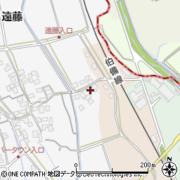 鳥取県西伯郡伯耆町遠藤24周辺の地図