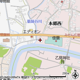 島根県出雲市大社町修理免1451周辺の地図