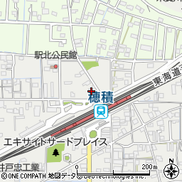 リパークＪＲ穂積駅前駐車場周辺の地図