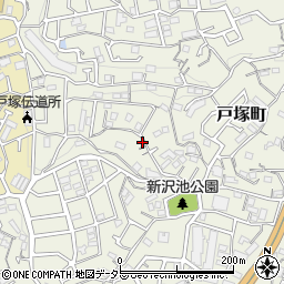 神奈川県横浜市戸塚区戸塚町4411-1周辺の地図