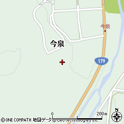 鳥取県東伯郡三朝町今泉224-2周辺の地図