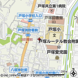 神奈川県横浜市戸塚区戸塚町145-6周辺の地図