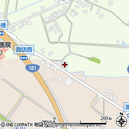 鳥取県米子市諏訪317周辺の地図