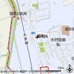 岐阜県多治見市姫町6丁目73周辺の地図