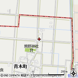岐阜県大垣市青木町170周辺の地図