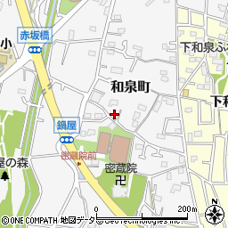 神奈川県横浜市泉区和泉町756周辺の地図
