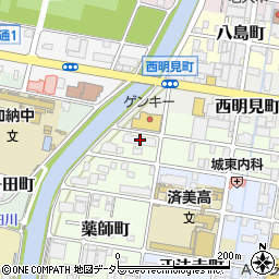 岐阜県岐阜市神楽町40周辺の地図