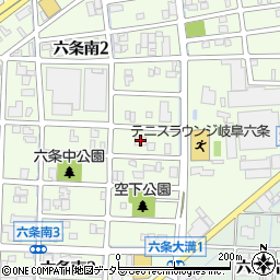 コロナ岐阜営業所周辺の地図