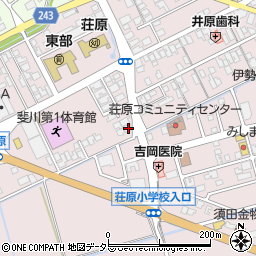 島根県出雲市斐川町荘原2869-1周辺の地図