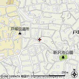 神奈川県横浜市戸塚区戸塚町4411-26周辺の地図
