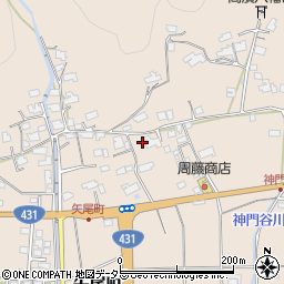 島根県出雲市矢尾町572周辺の地図