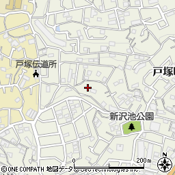 神奈川県横浜市戸塚区戸塚町4411-29周辺の地図