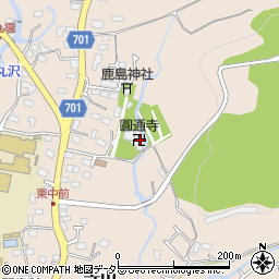 神奈川県秦野市寺山780周辺の地図