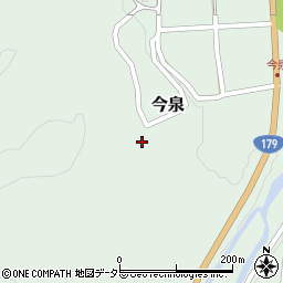 鳥取県東伯郡三朝町今泉234周辺の地図
