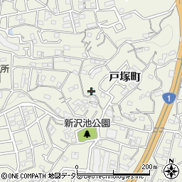 神奈川県横浜市戸塚区戸塚町4354周辺の地図