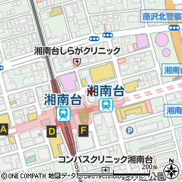 イーオン　湘南台校周辺の地図