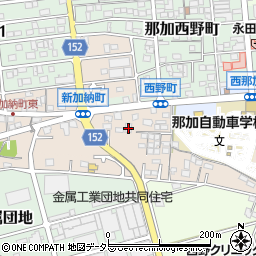 ぎふ初寿司 那加分店周辺の地図