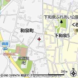 神奈川県横浜市泉区和泉町749周辺の地図