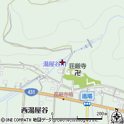島根県出雲市大社町遙堪西湯屋谷1299周辺の地図