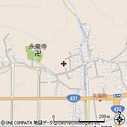 島根県出雲市矢尾町133周辺の地図