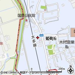 岐阜県多治見市姫町6丁目47周辺の地図