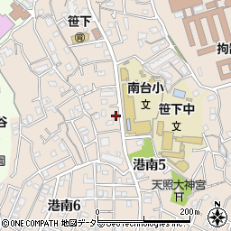 ボヌール桜道周辺の地図