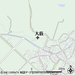 兵庫県養父市大薮780周辺の地図