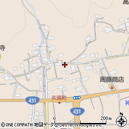 島根県出雲市矢尾町624周辺の地図