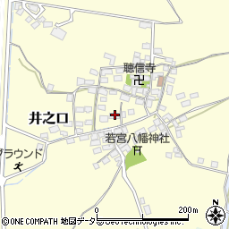 滋賀県米原市井之口632周辺の地図