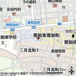 岐阜県各務原市那加西那加町55周辺の地図