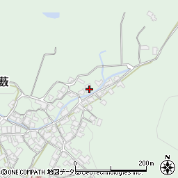 兵庫県養父市大薮675-1周辺の地図