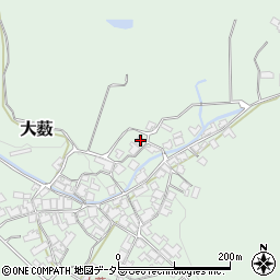 兵庫県養父市大薮687周辺の地図
