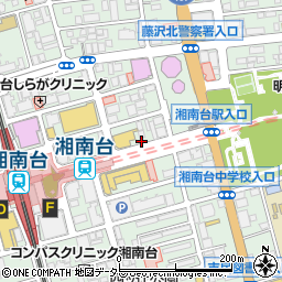 綜合警備保障株式会社　湘南台営業所周辺の地図