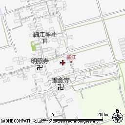 細江会館周辺の地図