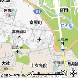 島根県出雲市大社町杵築東大鳥居387周辺の地図