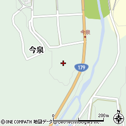 鳥取県東伯郡三朝町今泉154周辺の地図