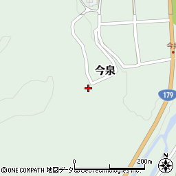 鳥取県東伯郡三朝町今泉235周辺の地図