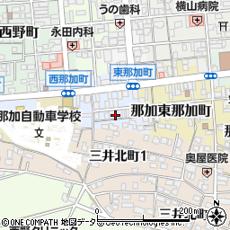 岐阜県各務原市那加西那加町51周辺の地図