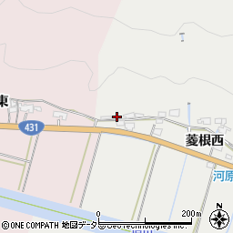 島根県出雲市大社町菱根1028周辺の地図