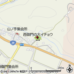 仁王堂周辺の地図