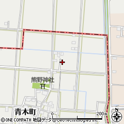 岐阜県大垣市青木町164周辺の地図