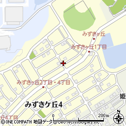 岐阜県可児市みずきケ丘周辺の地図
