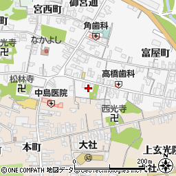 島根県出雲市大社町杵築東687-3周辺の地図