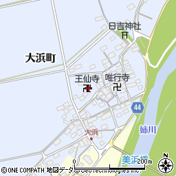 滋賀県長浜市大浜町315周辺の地図