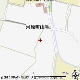 鳥取県鳥取市河原町山手425周辺の地図