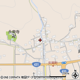 島根県出雲市矢尾町164周辺の地図