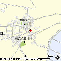 滋賀県米原市井之口582周辺の地図