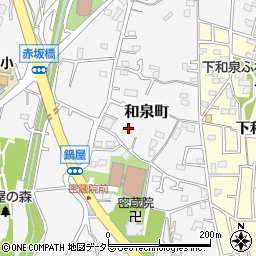 神奈川県横浜市泉区和泉町751周辺の地図